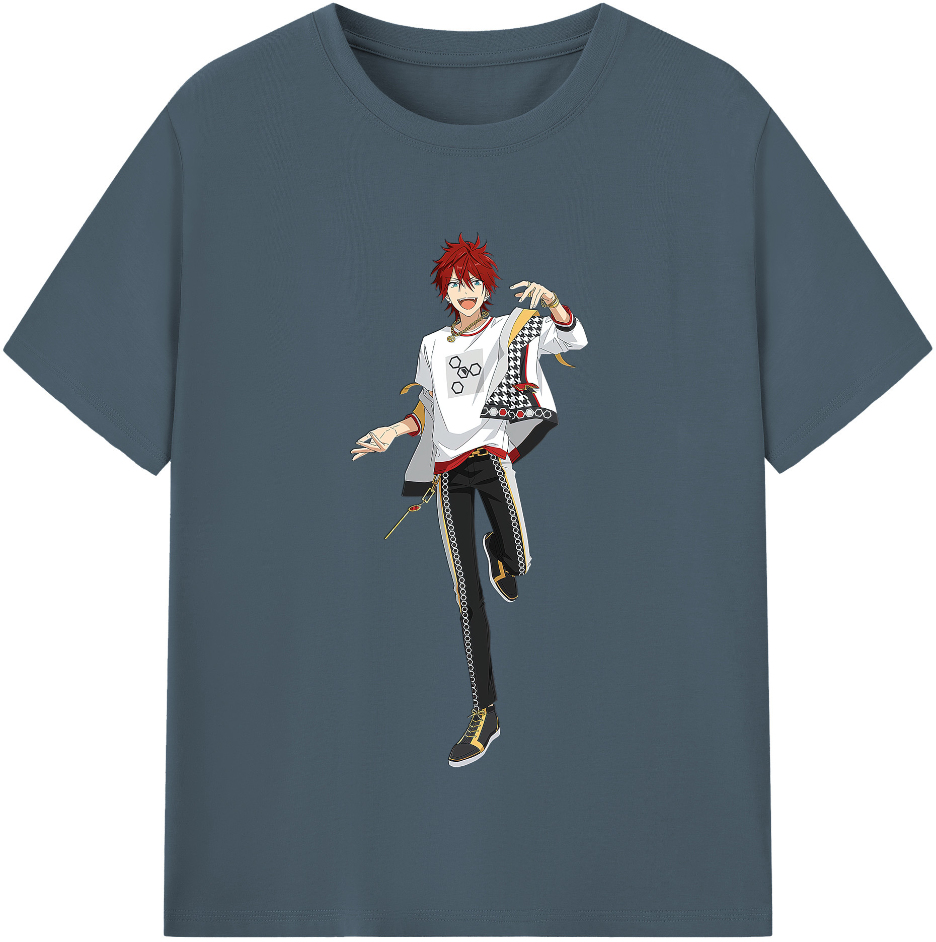 （画像用） あんさんぶるスターズ! Ensemble Stars 綿100％半袖Tシャツ（フロントプリント）
